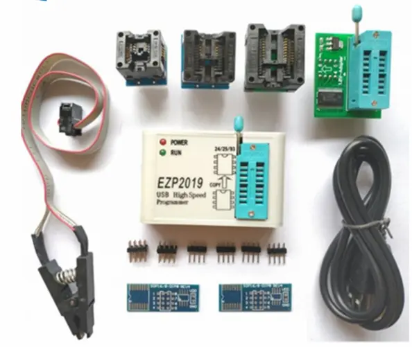 ชุดโปรแกรม EZP2019 SPI USB ความเร็วสูงรองรับ24 25 93 EEPROM Flash BIOS