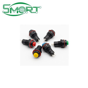 Smart Electronics 6-teiliger Selbstrück stell-Druckknopf schalter 10-mm-Selbstrücklauf-Drucktastenschalter