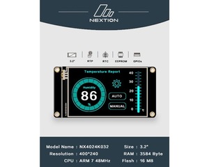 3.2&quot; Nextion Enhanced NX4024K032 HMI Intelligent Smart USART <strong>UART</strong> Serial Touch Screen TFT LCD Module Display Panel for <strong>Arduino</strong>