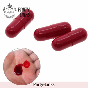 Хэллоуин Дракула зубы игрушка вампир клыки с мешком крови - Product Image 1