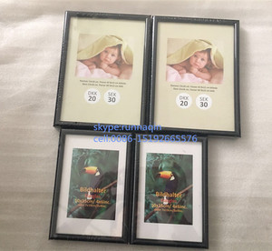 Ucuz toplu siyah plastik fotoğraf çerçevesi fotoğraf çerçevesi boyutu 4x6x8x10 5x7 molduras para foto toptan 6r 7r <span class=keywords><strong>8r</strong></span> 10r 12r
