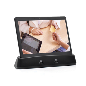 Terminal POS Android OEM de 10 pulgadas con soporte de carga Tableta de restaurante Android 9,0 con procesador MTK e impresora - Product Image 3