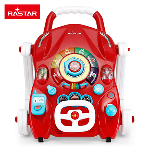 RASTAR מוסיקלי חינוך לדחוף הליכה צעצוע מכונית תינוק הליכון