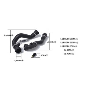 LR otomatik 17127510952 11531436408 13621433077 alt ve üst radyatör hortumu + sensör kiti 320i 323i 325i 328i 330i E46