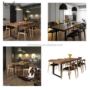 Wooden Dining Room Table and Chairs Oak Kitchen Table - Product Image 4