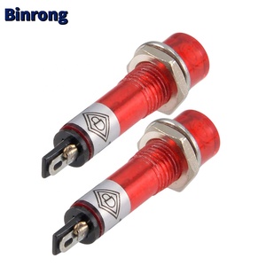 XD7-1 7mm Delik Kırmızı sinyal gösterge ışığı pilot lamba