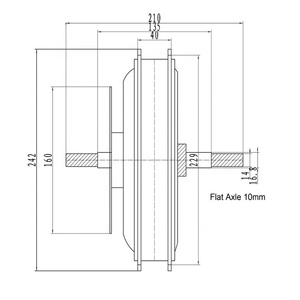 26 inç normal lastik 48v 1000w 1500w 3000w elektrikli bisiklet ebike kiti - Product Image 4
