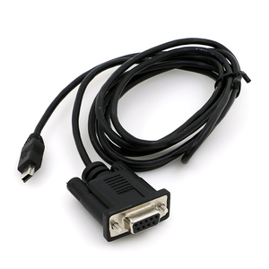 High Quality Custom <strong>Usb</strong> 2.0 Mini Male <strong>to</strong> <strong>rs</strong> <strong>232</strong> Rs232c Rs232 Female Serial Panel Mount Cable with Screw - Product Image 2