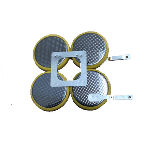 はんだタブ付きのカスタマイズされたCR2032 3V <span class=keywords><strong>6V</strong></span> 9V 210mah limno2ボタンバッテリーパックパラレルパックシリーズパック