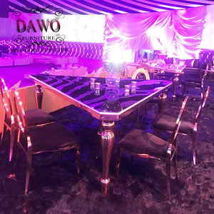 新的特殊形状餐桌婚礼桌接待和派对