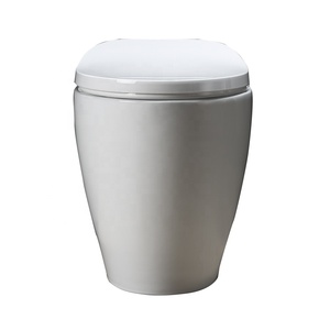 Leman Ceramic Bathroom One Piece Environmental P-trap and S-trap Wall Hung <strong>Toilet</strong> - Product Image 3
