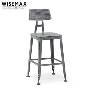 WISEMAX Modern Vintage Style Steel Bentwood <strong>Copine</strong> Chair Metal Sean Restaurant Plywood Dining Chair for Bar Cafe Use for Sale