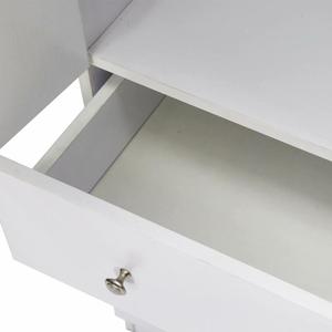 现代流行的 MDF 两门衣柜内阁与三个抽屉