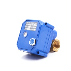 CWX-25S 2 路电动阀黄铜 ss304 迷你电动执行器水控制阀 3 v 5 v 6 v 12 v 24 v 110 v 220 v DN15 DN20 DN25 - Product Image 4