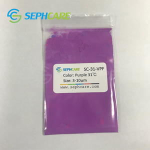 Sephcare 温度变化头发颜色生动的紫色染发剂