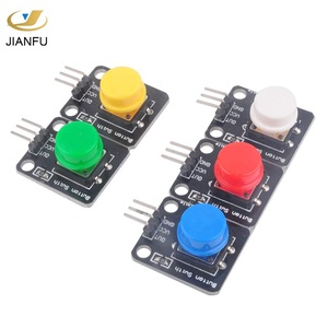 <strong>Multi</strong>-color Caps 12x12 Rectangle <strong>Push</strong> <strong>Button</strong> <strong>Switch</strong> - Product Image 1