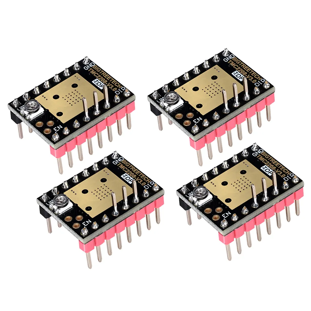 Bigtreetech impressora 3d peças, tmc2208 v3.0 uart 3d impressora motor de passo driver mudo para skr v1.3 ender 3 v2