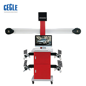 高速手动 2 post ccd 轮对中诊断机，miller3d 精密轮对中机价格 - Product Image 1