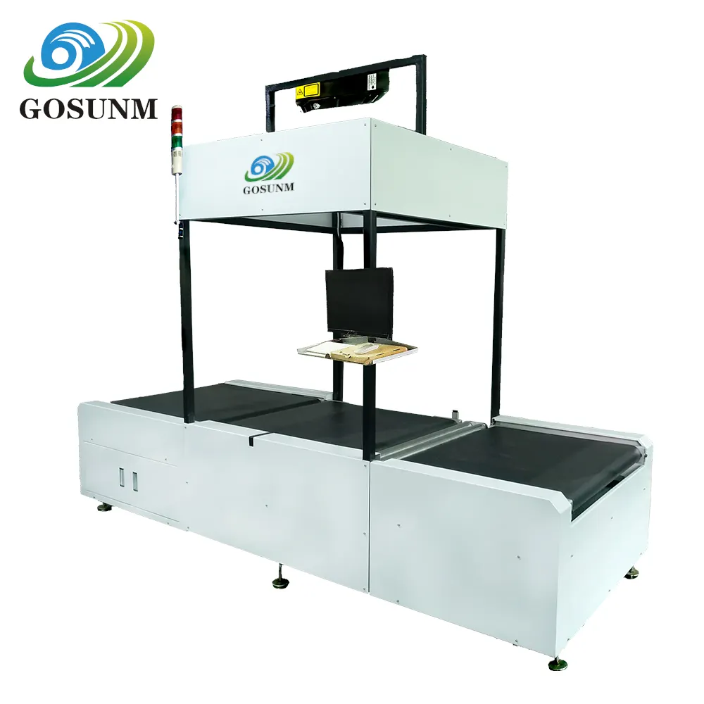 GOSUNM ติดตามพัสดุขนาดและน้ำหนักการสแกนตรวจสอบเครื่อง Motion DWS ระบบ