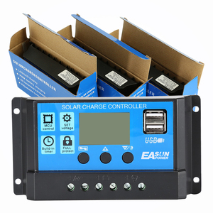 Universal 10A-60A Solar Home Power USB Controlador de batería 12V 24V PWM 5V Panel de celda de salida Controlador de iluminación - Product Image 6