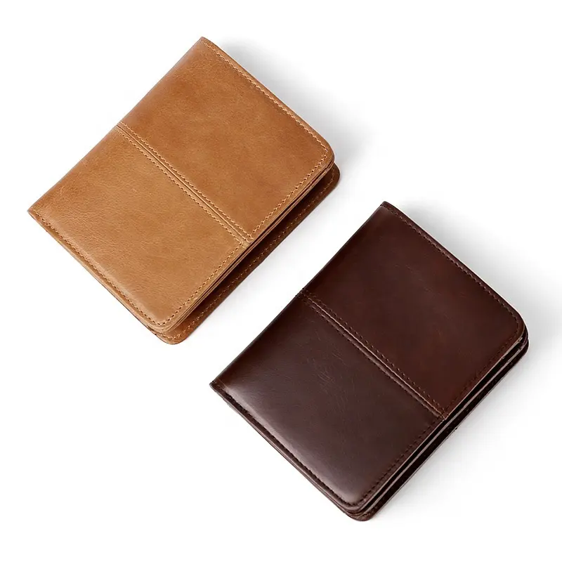 Most Popular PU Leather Coin Wallet Custom Logo Purse Fashion Card Credit Wallet with Money Clip fo Women and Men