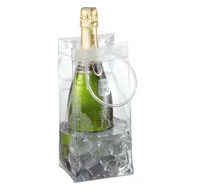 अपने शराब रखने शांत बैग शराब कूलर प्लास्टिक बैग के लिए शराब शैम्पेन