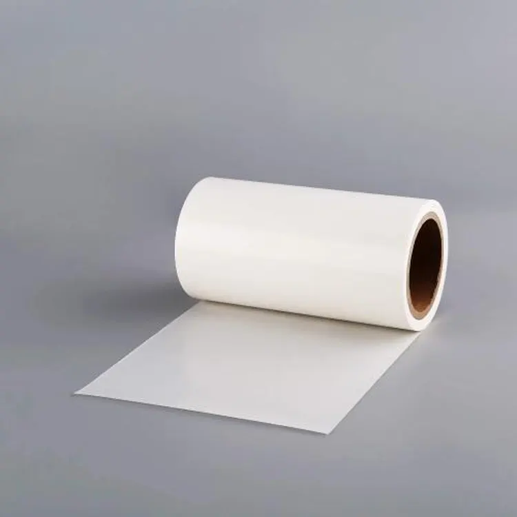 Hoge Kwaliteit Jumbo Rolls Geel/Wit Glassine Siliconen Gecoate Release Papier Voering