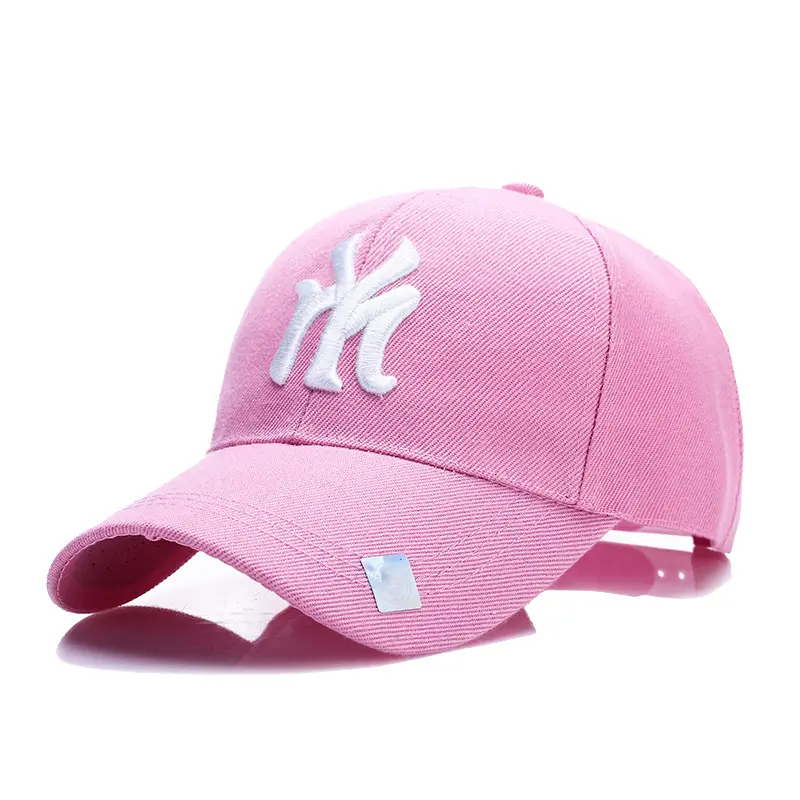 Gorra de béisbol de algodón personalizada para chica joven, sombrero deportivo personalizado, alta calidad, venta al por mayor