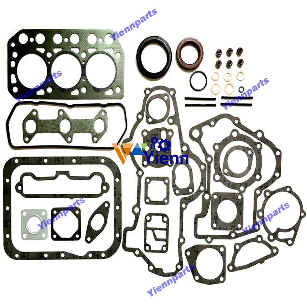 Kit de juntas completas K3C para motor Mitsubishi, juego de juntas de Tractor con junta de culata, Mm408477