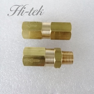 1/4 inç. Pirinç Inline Çek Valf Dişi x Dişi Yaylı