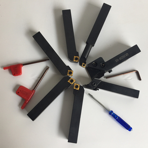 12mm 7pcs/<strong>set</strong> Turning <strong>Tool</strong> <strong>Cutting</strong> <strong>Tool</strong> <strong>Set</strong> with Inserts for <strong>CNC</strong> Machine Carbide Turning <strong>Tool</strong> - Product Image 5