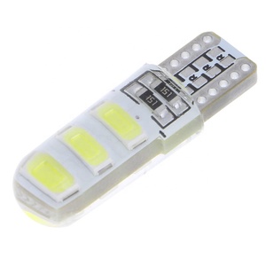 T10 Socket Auto <strong>Led</strong> Strobe Parking Light 194 W5W 5630 5730 Chip <strong>6</strong> SMD Car Reading Lamp Silicone Flashing 12 Volt Interior Bulb