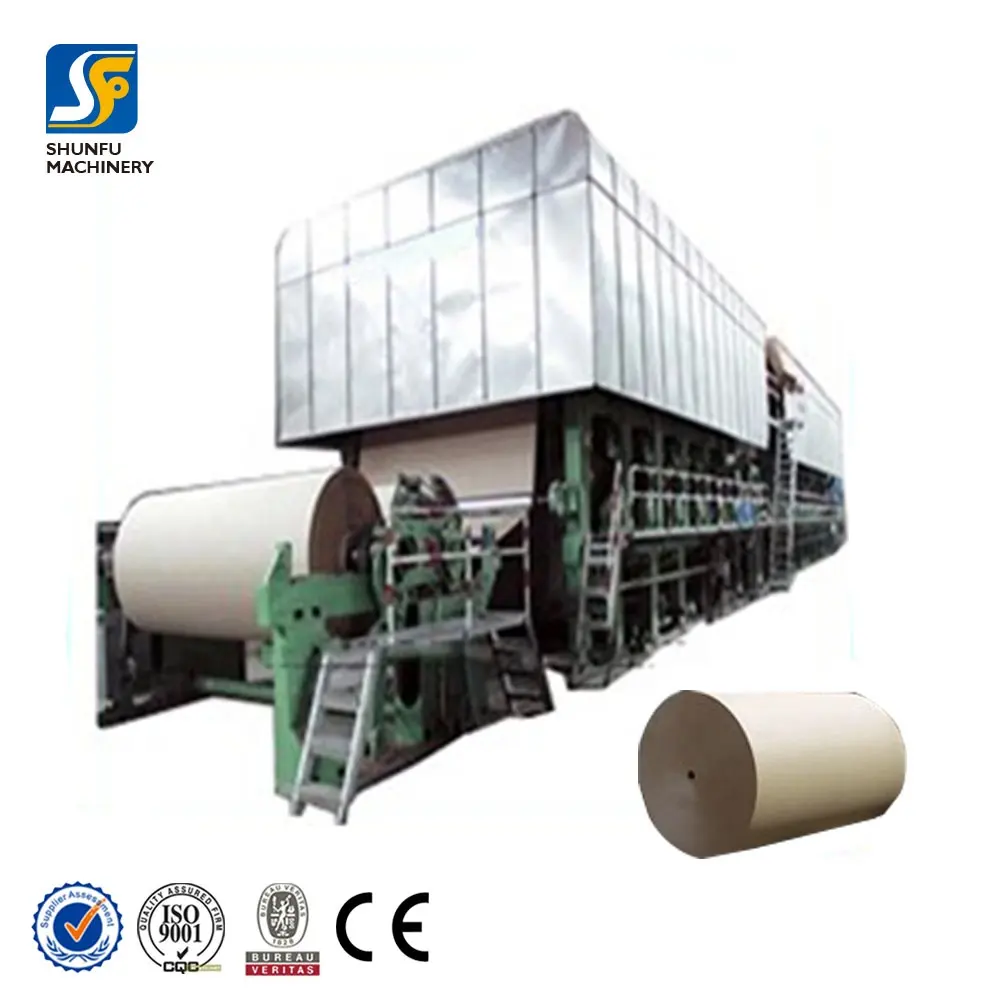 Bio-tech shunfu máquina de papel kraft de 3200mm de papel krafts de proveedores