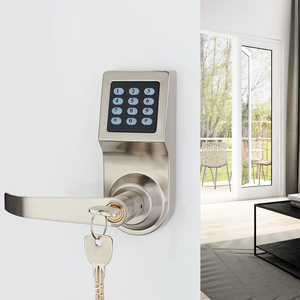 Cerrojo de seguridad inteligente para Hotel y oficina, código de dígitos, contraseña, cerradura de puerta con manija de tarjeta de llave - Product Image 3