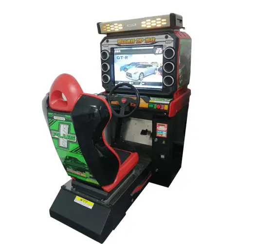 Indoor amusement coin operated dx arcade midnight car racing arcade game machine for game center for sale
