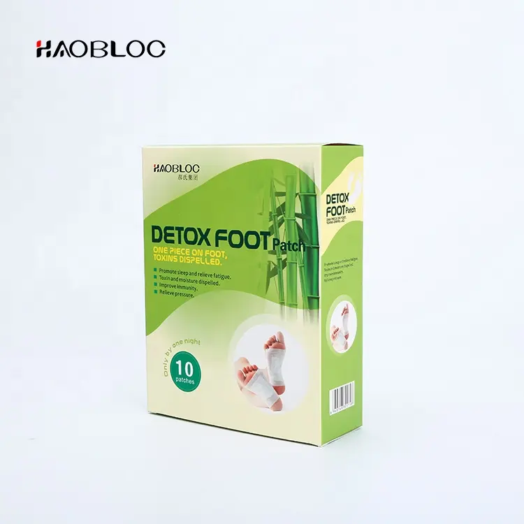 Fábrica direta de fornecer, bom serviço pós-venda, distribuidor desejado, produto de cuidados com a saúde do pé detox herbal