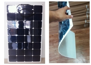 100 w sunpower 柔性太阳能电池板用于船和汽车的高品质太阳能电池，家用太阳能电力系统 - Product Image 2