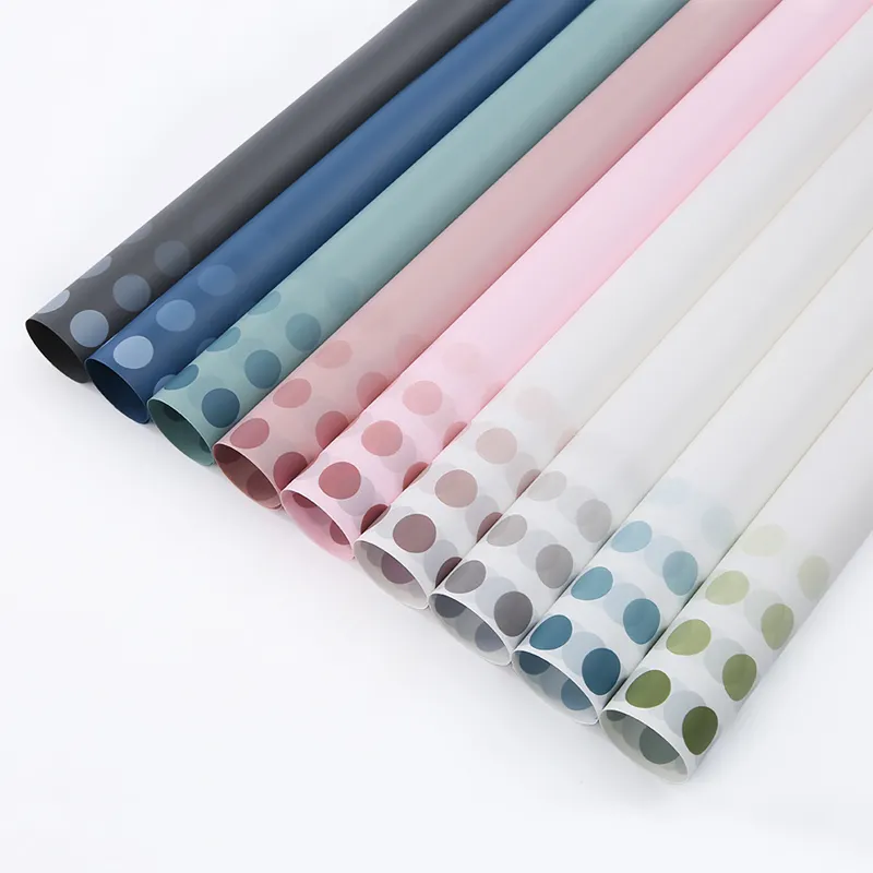 Новый дизайн, оберточная бумага для волшебных цветов, индивидуальная пластиковая оберточная бумага для цветов