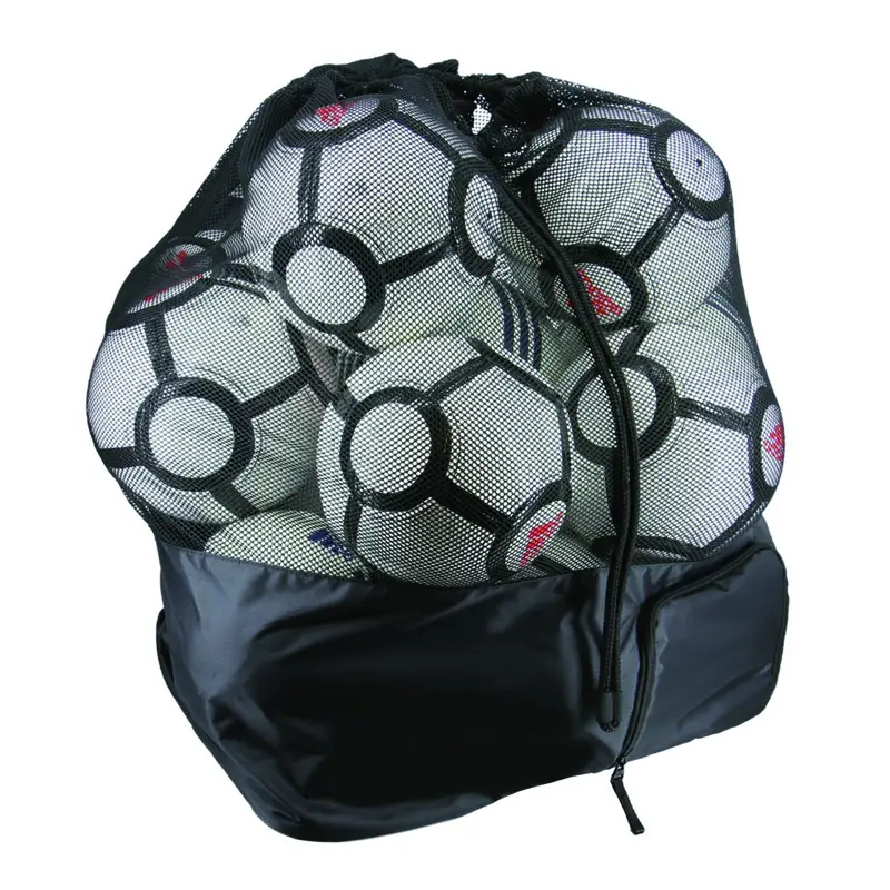Borsa per pallone da calcio attrezzatura per allenamento di squadra borsa con coulisse borse da calcio superiori contiene 12-15 palline