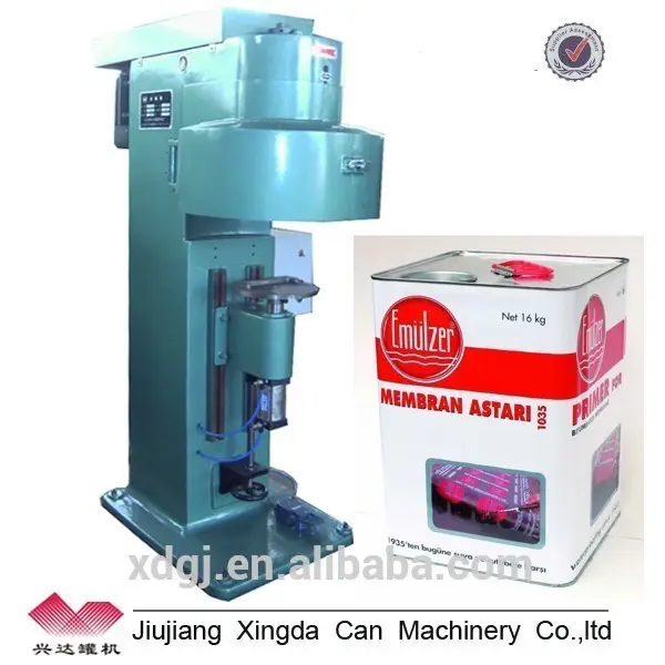 Q4A28 Large Rectangular Manual Tin Can Seaming Machine