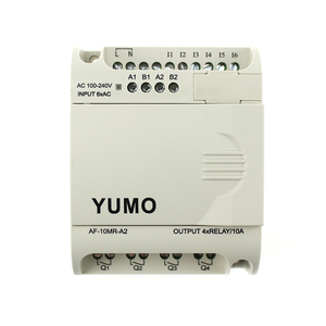 YUMO di alta qualità AF-10MR-A2 AC85V-240V 6 punti AC digital mini di ingresso PLC programmable logic controller senza LCD - Product Image 2