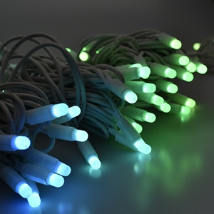 Weihnachten dekorative Super Bright Multi Funktionen DMX <span class=keywords><strong>LED</strong></span> <span class=keywords><strong>String</strong></span> Vorhang Weihnachts beleuchtung