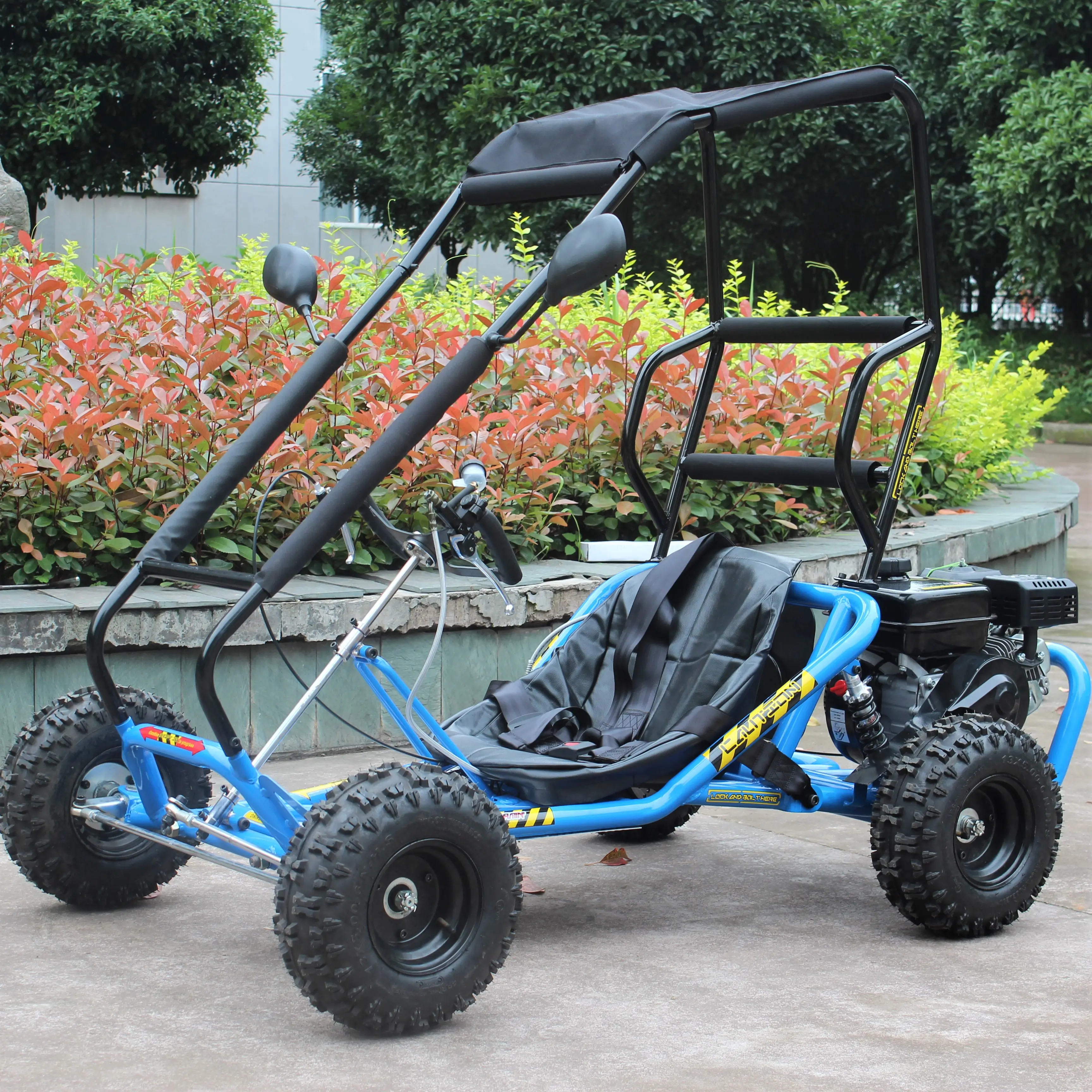 Gas 196CC Mini Kart Dune Buggy con rodillo cueva para venta