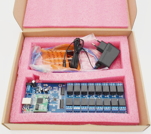 USR-R16-T LAN WAN RJ45 <strong>TCP</strong>/<strong>IP</strong> Industrial Network 16 Channels relay board <strong>controller</strong>/automation remote control switch module - Product Image 2