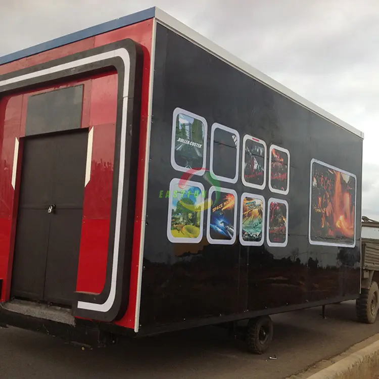 Бизнес план хорошее качество грузовик мобильный 7d кинотеатр 7d мобильный динамический кино