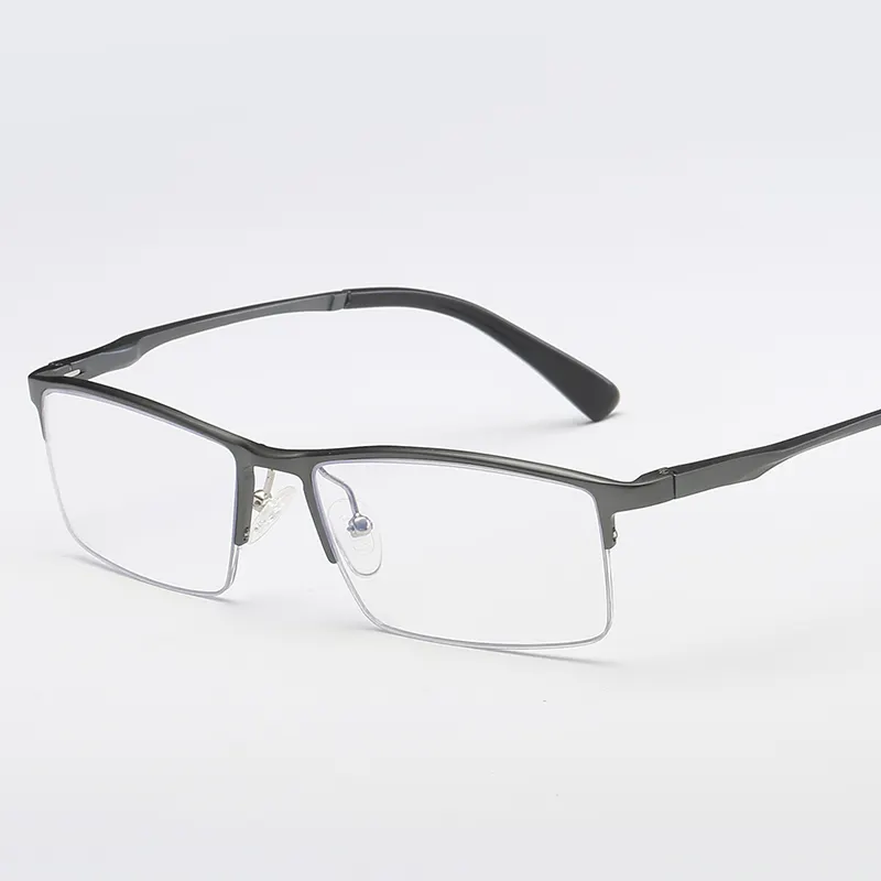 กรอบแว่นตาอลูมิเนียมน้ำหนักเบา DHK606น้ำหนักเบาผลิตจากหน้าจอสีฟ้าสไตล์ดรอปชิป