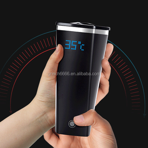 Stainless Steel Electric Smart Mug Electric Kettle Heated Mug Coffee <span class=keywords><strong>Cup</strong></span> With Charger Heating <span class=keywords><strong>Cup</strong></span>