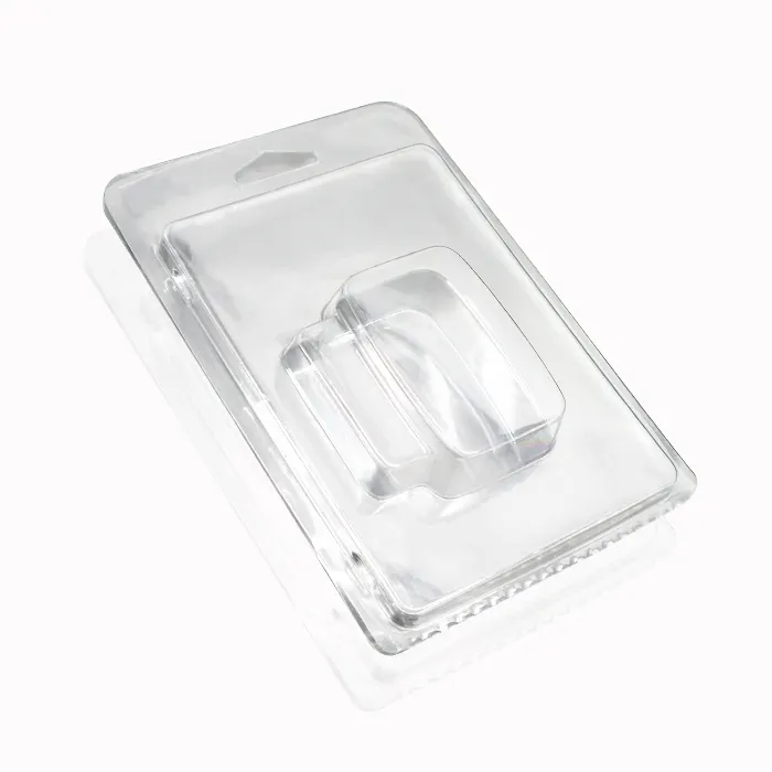 micro sd card plastic thermoformed transparent clamshell blister packaging