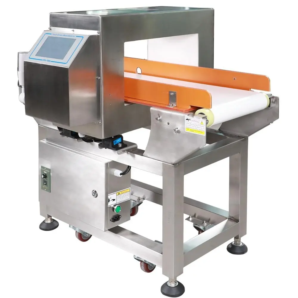 Online Food Security Detection Conveyor Belt Metal Detector Machine JZD-300 Manufacturer