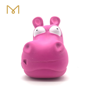 Doğal toksik olmayan silikon malzeme tozu hippo olabilir özelleştirilmiş private label <span class=keywords><strong>zanies</strong></span> Çiğnemek oyuncaklar pet köpek - Product Image 5